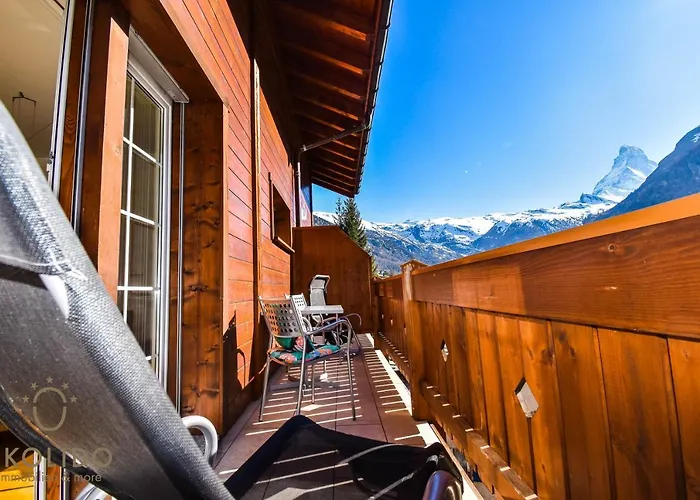 Apartmán In Mit Postkarten Matterhornblick Zermatt